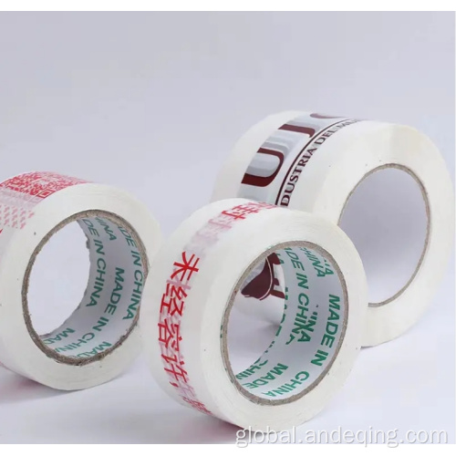 Packing Tape Rolls Custom printed clear plastic wrap tapes with logo shipping packaging tape Factory